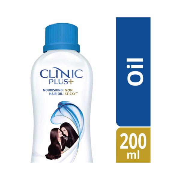 Clinic Plus Non Sticky Nourishing Hair Oil (200ml) - Clinic Plus