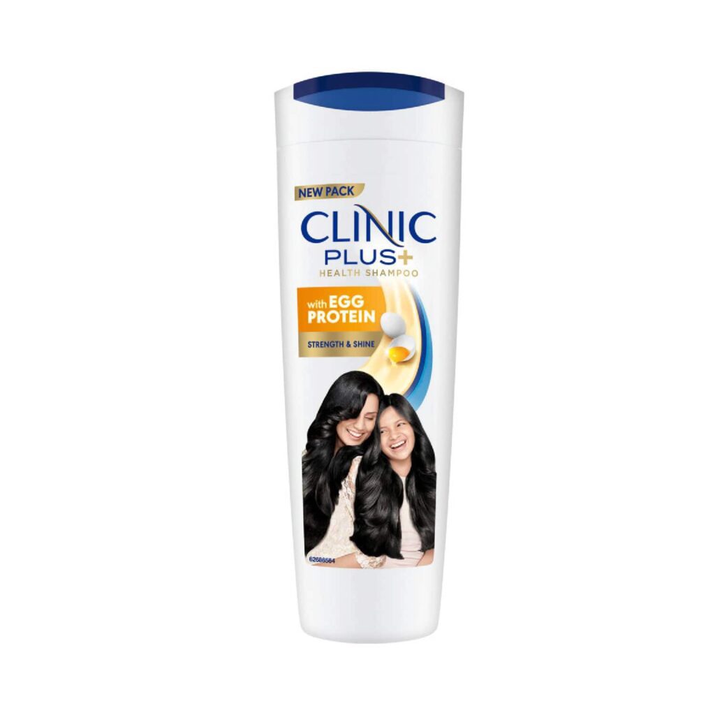 Clinic Plus Strength & Shine With Egg Protein Shampoo (175ml) - Clinic Plus