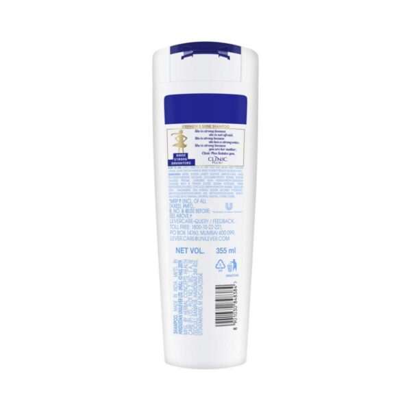 Clinic Plus Strength & Shine With Egg Protein Shampoo (355ml) - Clinic Plus