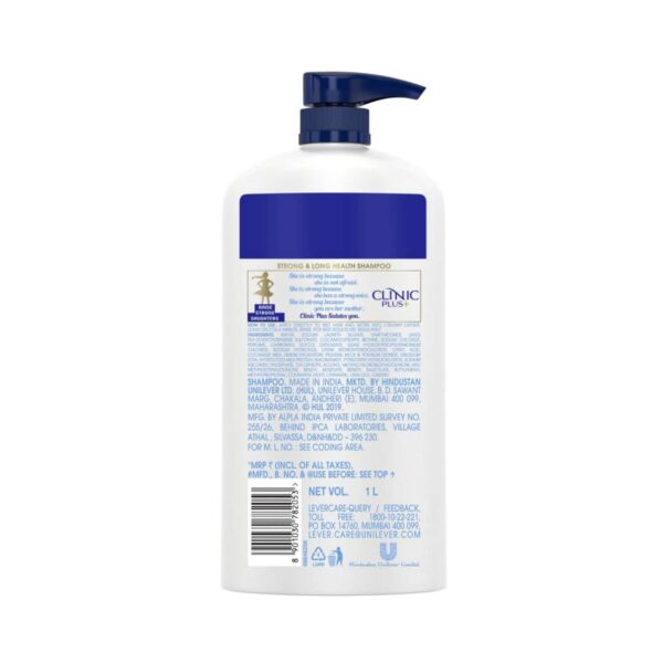 Clinic Plus Strong & Long Health Shampoo (1000ml) - Clinic Plus