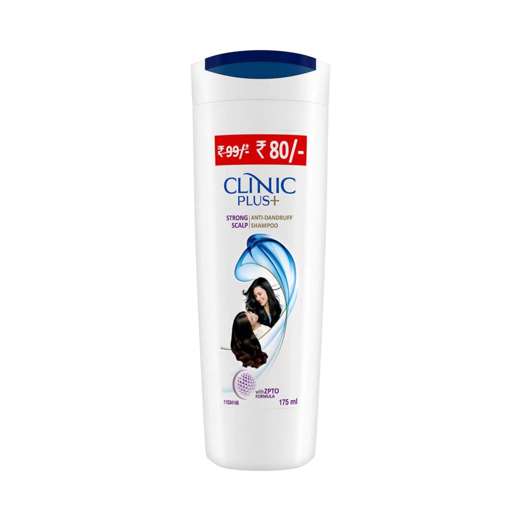 Clinic Plus Strong Scalp Anti-Dandruff Shampoo (175ml) - Clinic Plus