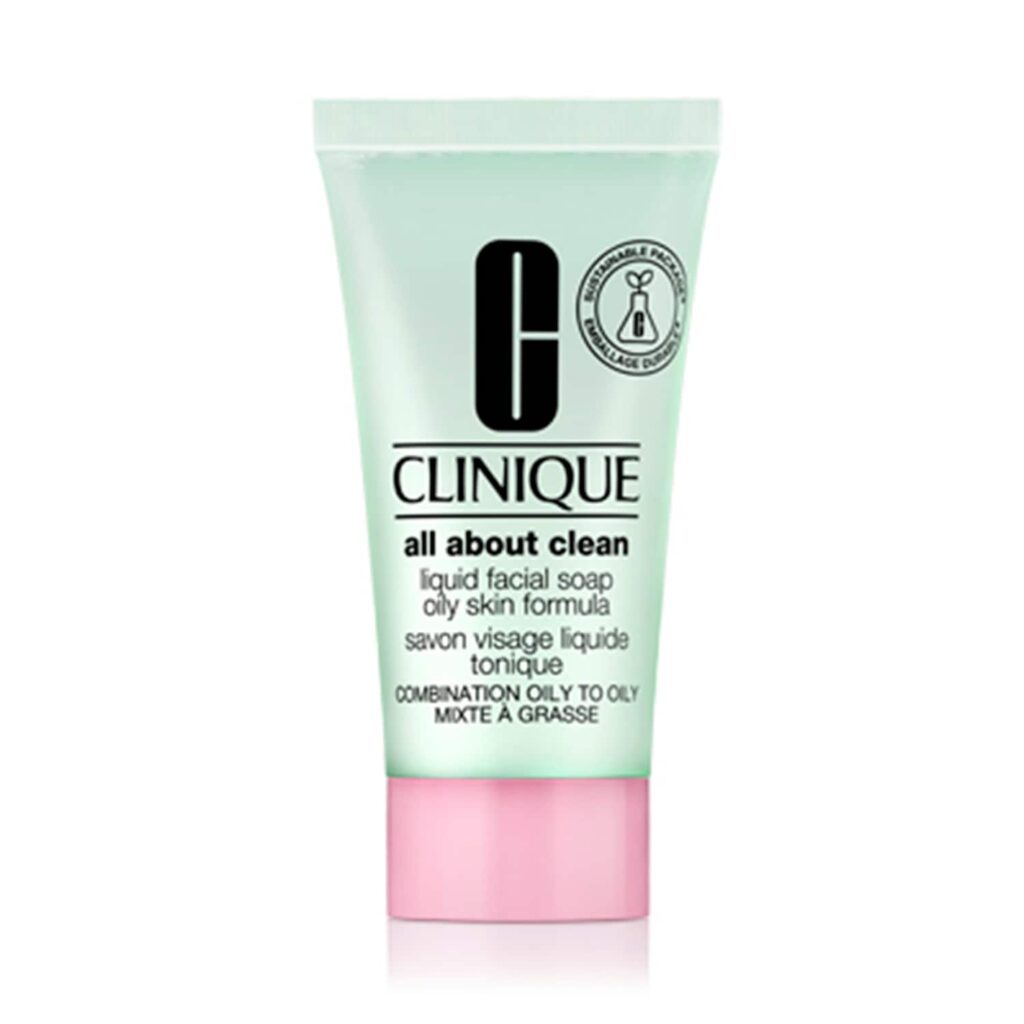 CLINIQUE All About Clean Liquid Facial Soap For Oily Skin (30ml) - CLINIQUE