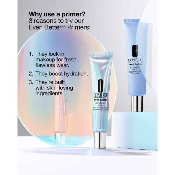 CLINIQUE Even Better Light Reflecting Primer - Clear (30ml) - CLINIQUE