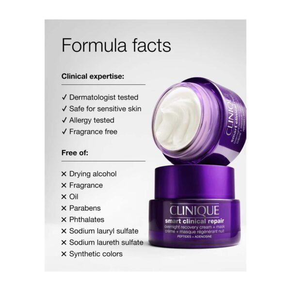 CLINIQUE Smart Clinical Repair Overnight Recovery Cream + Mask (50 ml) - CLINIQUE