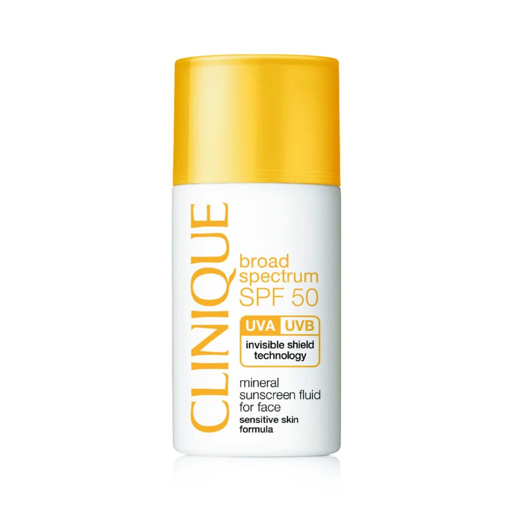 CLINIQUE SPF 50 UVA/UVB Mineral Sunscreen Fluid for Face (30ml) - CLINIQUE
