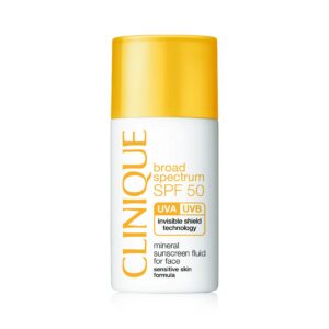 CLINIQUE SPF 50 UVA/UVB Mineral Sunscreen Fluid for Face (30ml) - CLINIQUE