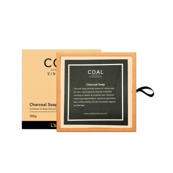 COAL CLEAN BEAUTY Charcoal Soap (100g) - COAL CLEAN BEAUTY