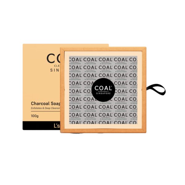 COAL CLEAN BEAUTY Charcoal Soap (100g) - COAL CLEAN BEAUTY