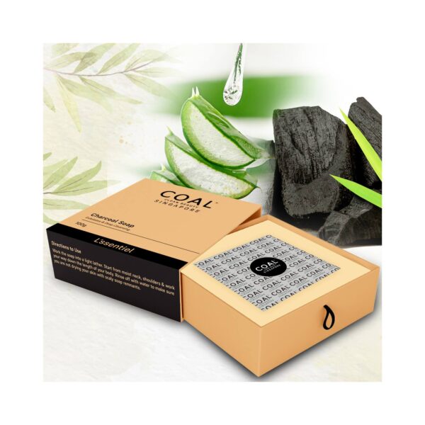 COAL CLEAN BEAUTY Charcoal Soap (100g) - COAL CLEAN BEAUTY