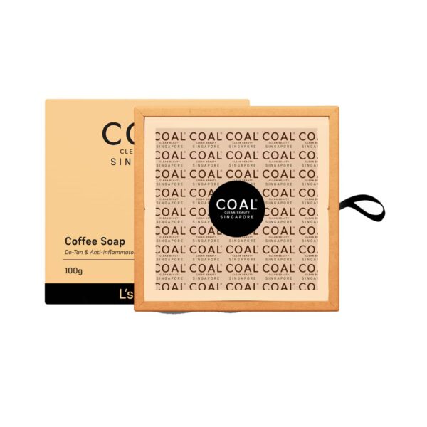 COAL CLEAN BEAUTY Coffee Soap (100g) - COAL CLEAN BEAUTY