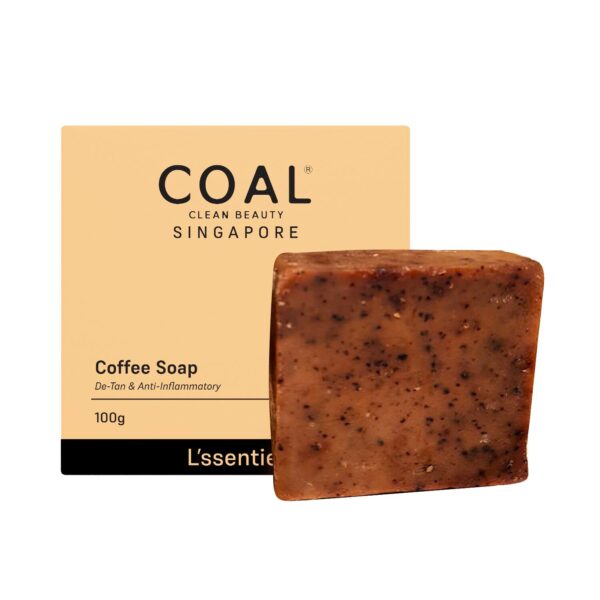 COAL CLEAN BEAUTY Coffee Soap (100g) - COAL CLEAN BEAUTY