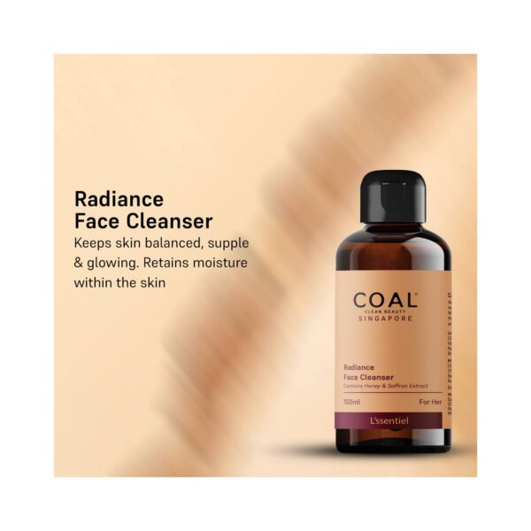 COAL CLEAN BEAUTY Radiance Face Cleanser For Her (150ml) - COAL CLEAN BEAUTY