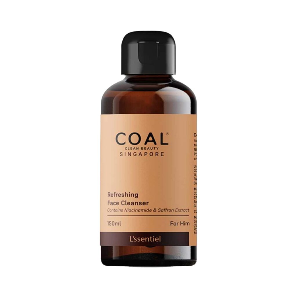 COAL CLEAN BEAUTY Refreshing Face Cleanser For Him (150ml) - COAL CLEAN BEAUTY