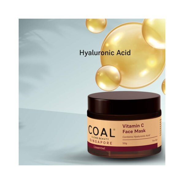 COAL CLEAN BEAUTY Vitamin C Face Mask For Her (50g) - COAL CLEAN BEAUTY