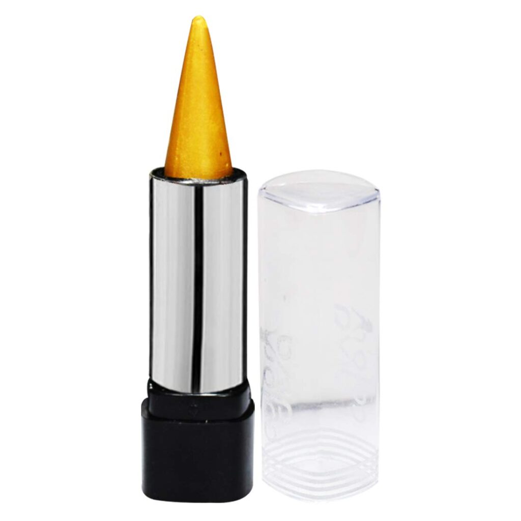 Color Diva Smudgeproof & Waterproof Kajal, Gold, 4.5g | Intense Colour,Sharp Definition, Long-lasting