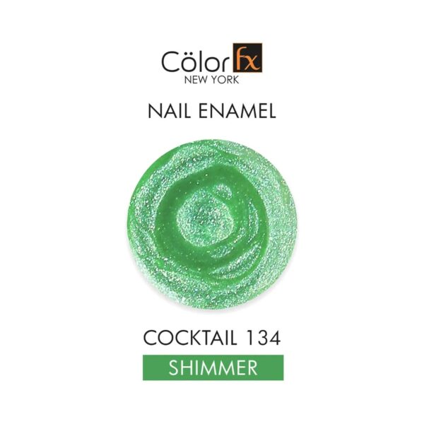 Color Fx Cocktail Nail Polish - 134 Shade (9ml) - Color Fx
