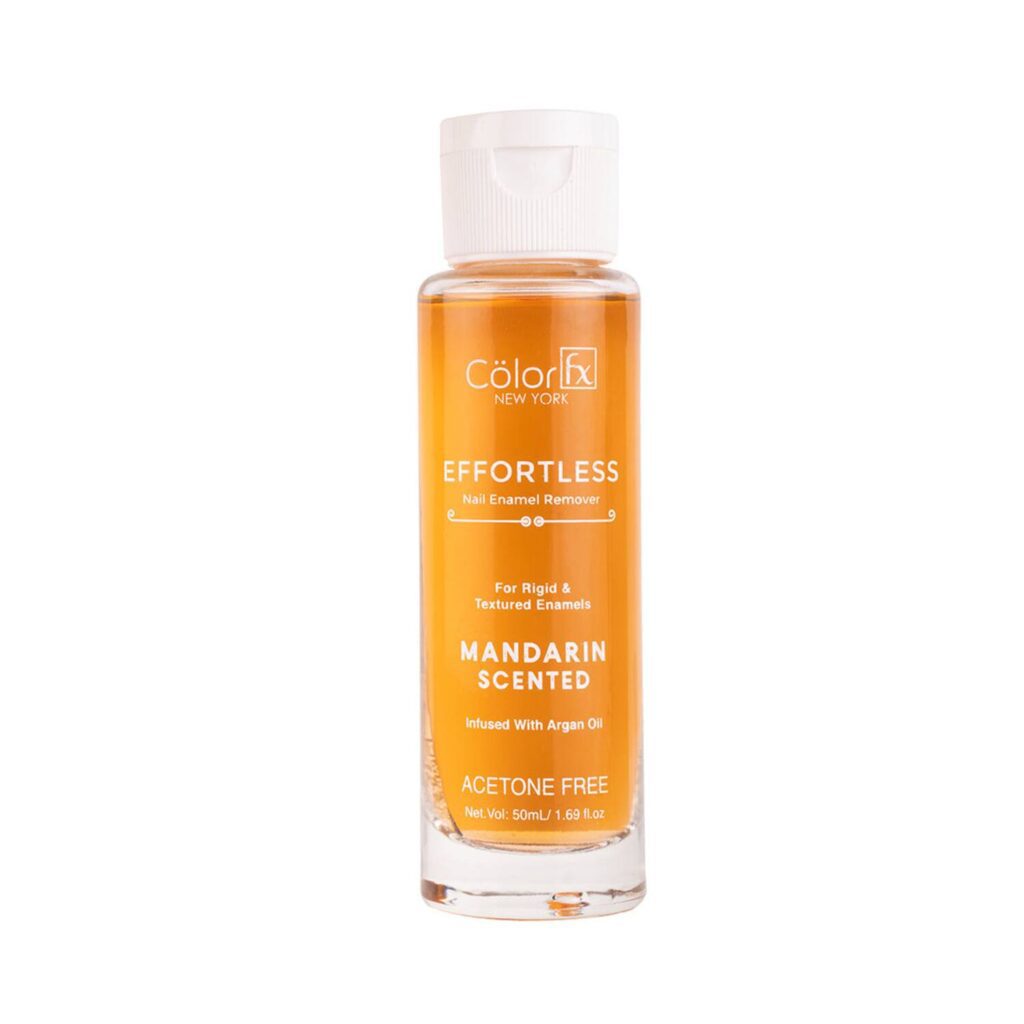 Color Fx Effortless Nail Enamel Remover - Mandarin (50ml) - Color Fx