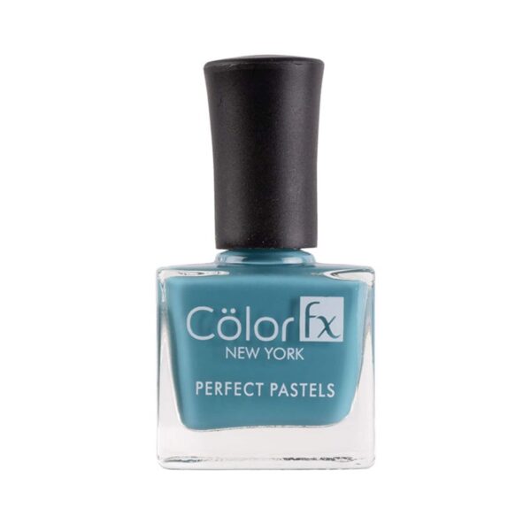 Color Fx Perfect Pastel Glossy Finish Nail Polish - 162 Teal (9ml) - Color Fx
