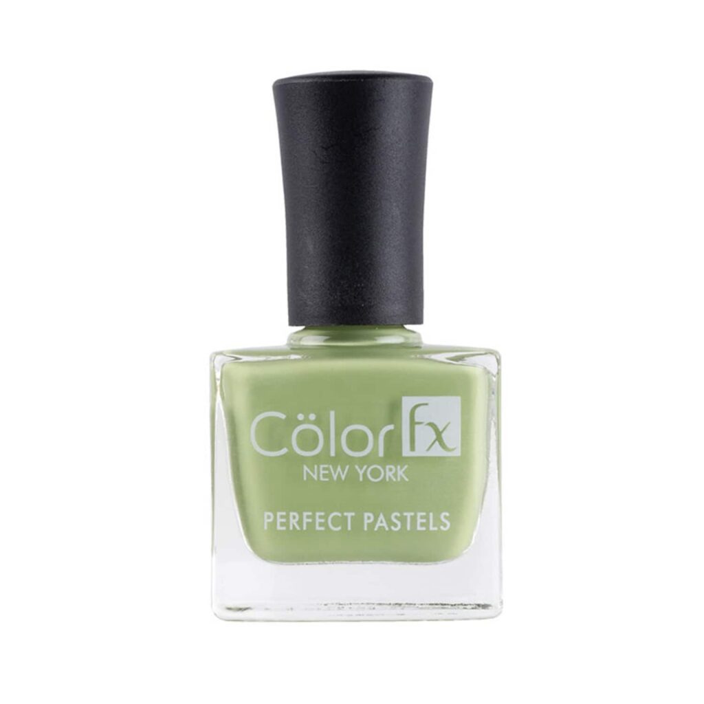 Color Fx Perfect Pastel Glossy Finish Nail Polish - 163 Lime Green (9ml) - Color Fx