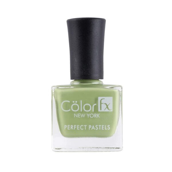 Color Fx Perfect Pastel Glossy Finish Nail Polish - 163 Lime Green (9ml) - Color Fx