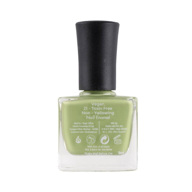 Color Fx Perfect Pastel Glossy Finish Nail Polish - 163 Lime Green (9ml) - Color Fx