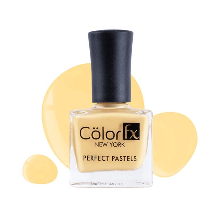 Color Fx Perfect Pastel Glossy Finish Nail Polish - 164 Bumble Bee Yellow (9ml) - Color Fx