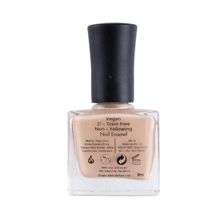 Color Fx Perfect Pastel Glossy Finish Nail Polish - 170 Camel (9ml) - Color Fx