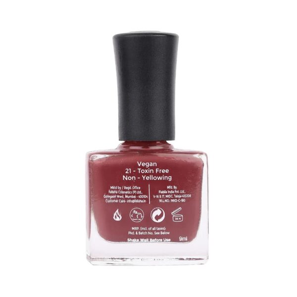 Color Fx Perfect Stay Nail Polish - 128 Shade (9ml) - Color Fx