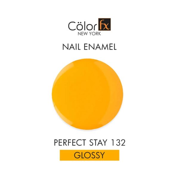Color Fx Perfect Stay Nail Polish - 132 Shade (9ml) - Color Fx