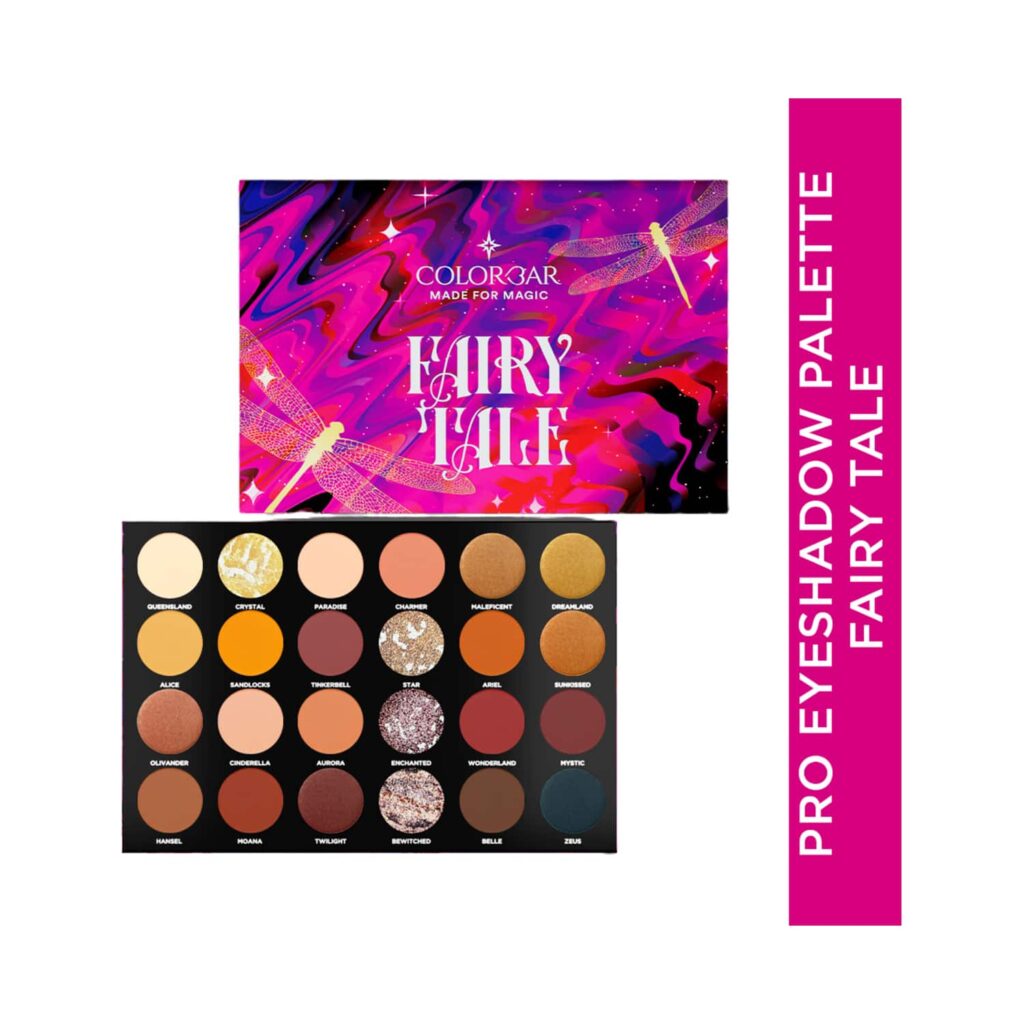 Colorbar Fairy-Tale Eyeshadow Palette - Multi-Color (30g) - Colorbar