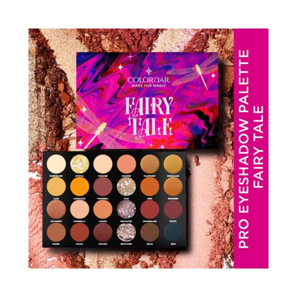 Colorbar Fairy-Tale Eyeshadow Palette - Multi-Color (30g) - Colorbar