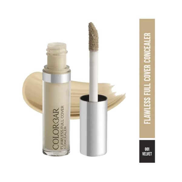 Colorbar Flawless Full Cover Concealer - 001 Velvet (6ml) - Colorbar