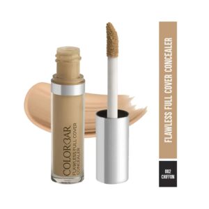 Colorbar Flawless Full Cover Concealer - 002 Chiffon (6ml) - Colorbar