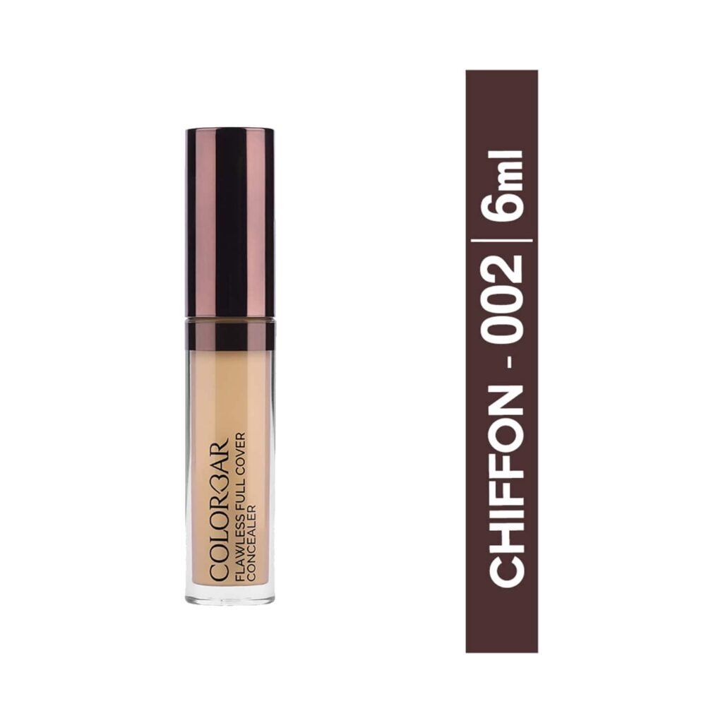 Colorbar Flawless Full Cover Concealer New - 002 Chiffon (6ml) - Colorbar