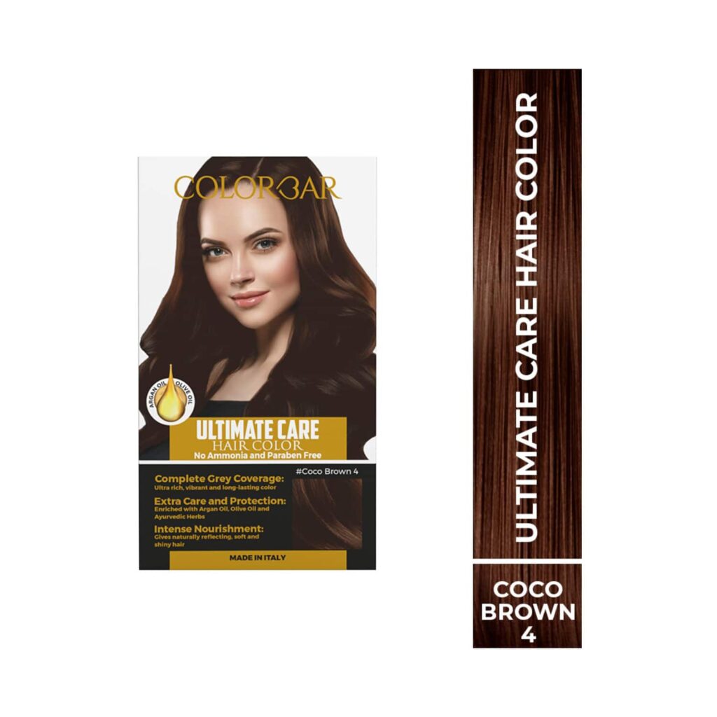 Colorbar Hair Color-Coco Brown - 4 (145 ml) - Colorbar
