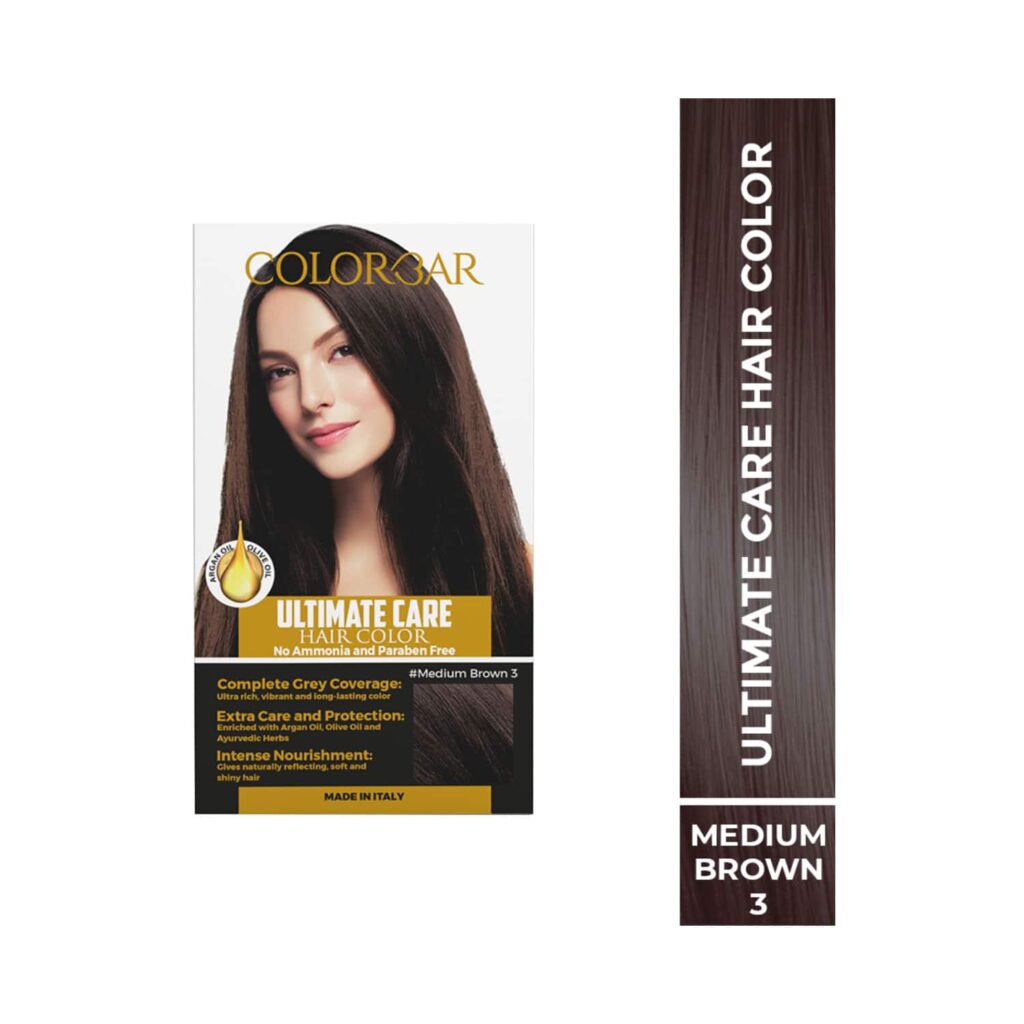 Colorbar Hair Color-Medium Brown - 3 (145 ml) - Colorbar