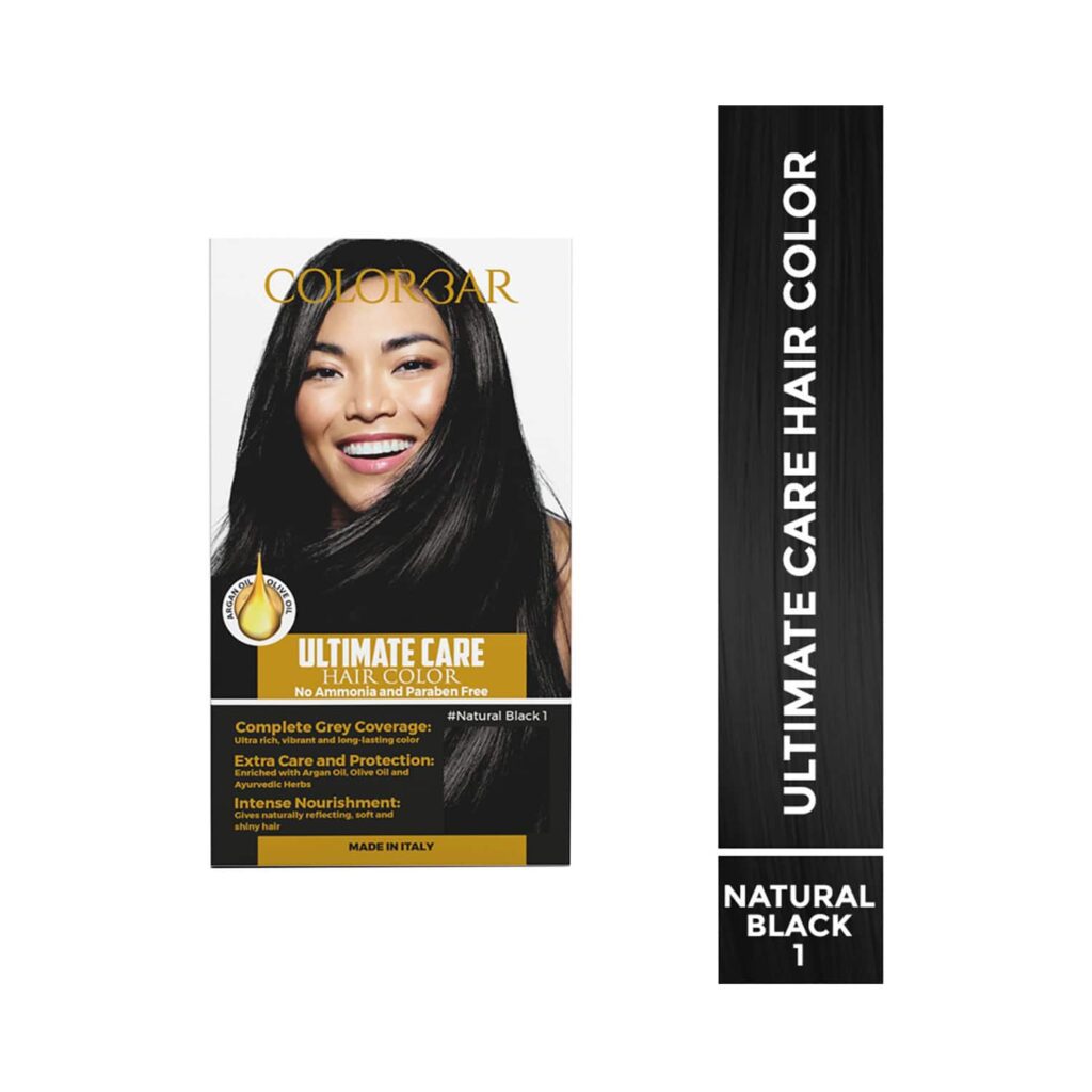 Colorbar Hair Color-Natural Black - 1 (145 ml) - Colorbar
