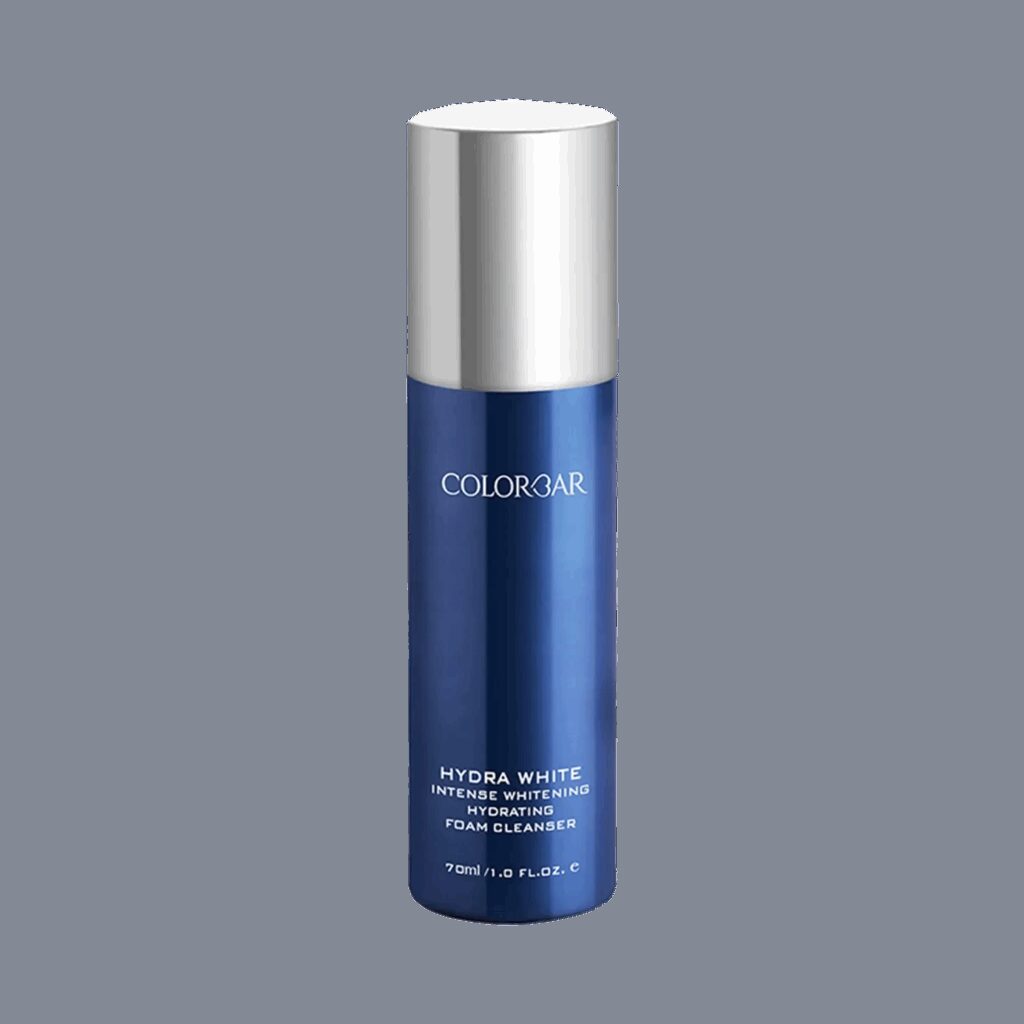 Colorbar Hydra White Intense Whitening Hydrating Foam Cleanser (70ml) - Colorbar