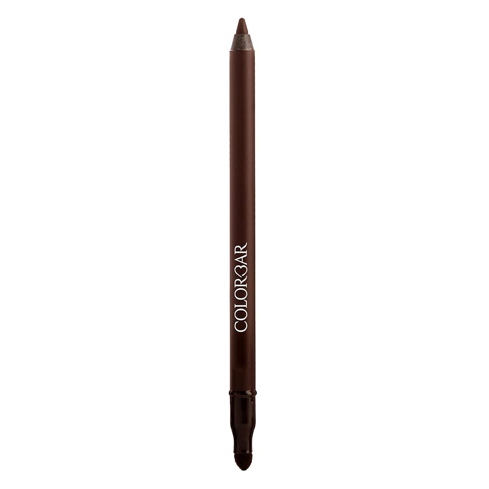 Colorbar Just Smoky Kajal Just Brown, Matte Finish, 1.2g | Waterproof and non-transfer | Lasts upto 12 hours | Paraben Free