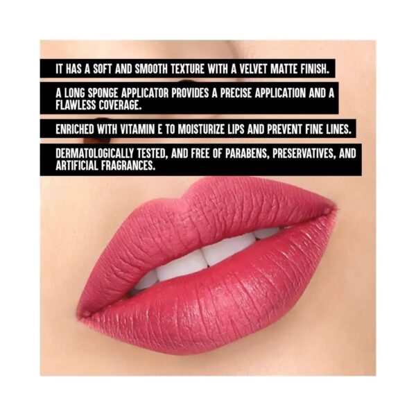Colorbar Kiss Proof Liquid Lipstick - 004 Blush Crush (6.5ml) - Colorbar
