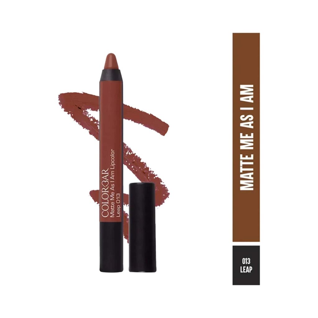 Colorbar Matte Me As I Am Lip Crayon - 013 Leap (2.8gm) - Colorbar