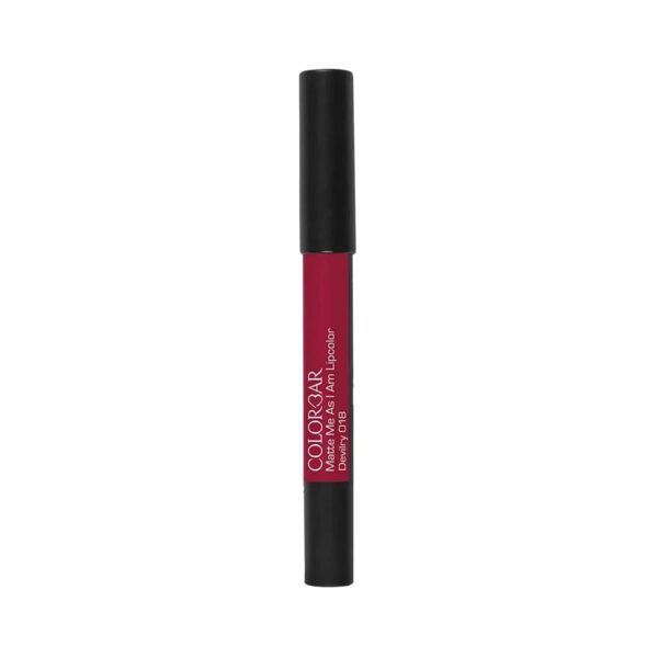 Colorbar Matte Me As I Am Lip Crayon - 018 Devilry (2.8gm) - Colorbar