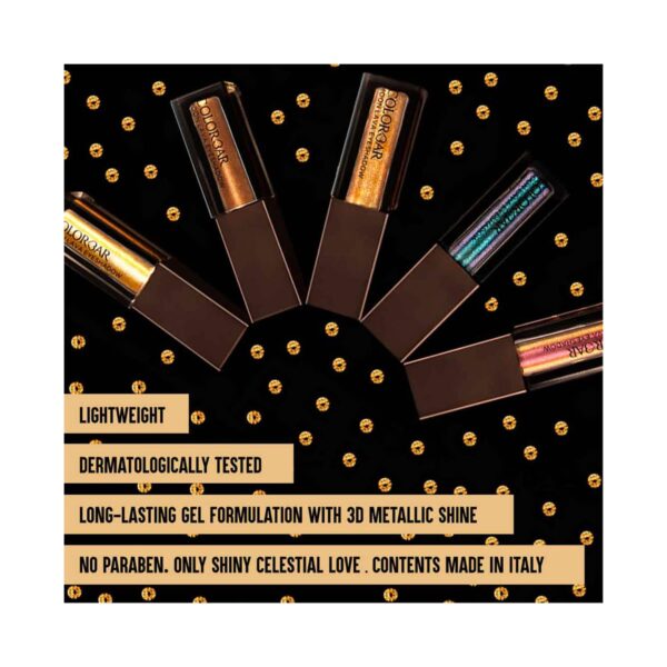 Colorbar Moon Lava Liquid Eyeshadow - 001 Starry (3.5g) - Colorbar