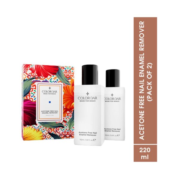 Colorbar Nail Polish Remover - Clear (2Pcs) - Colorbar
