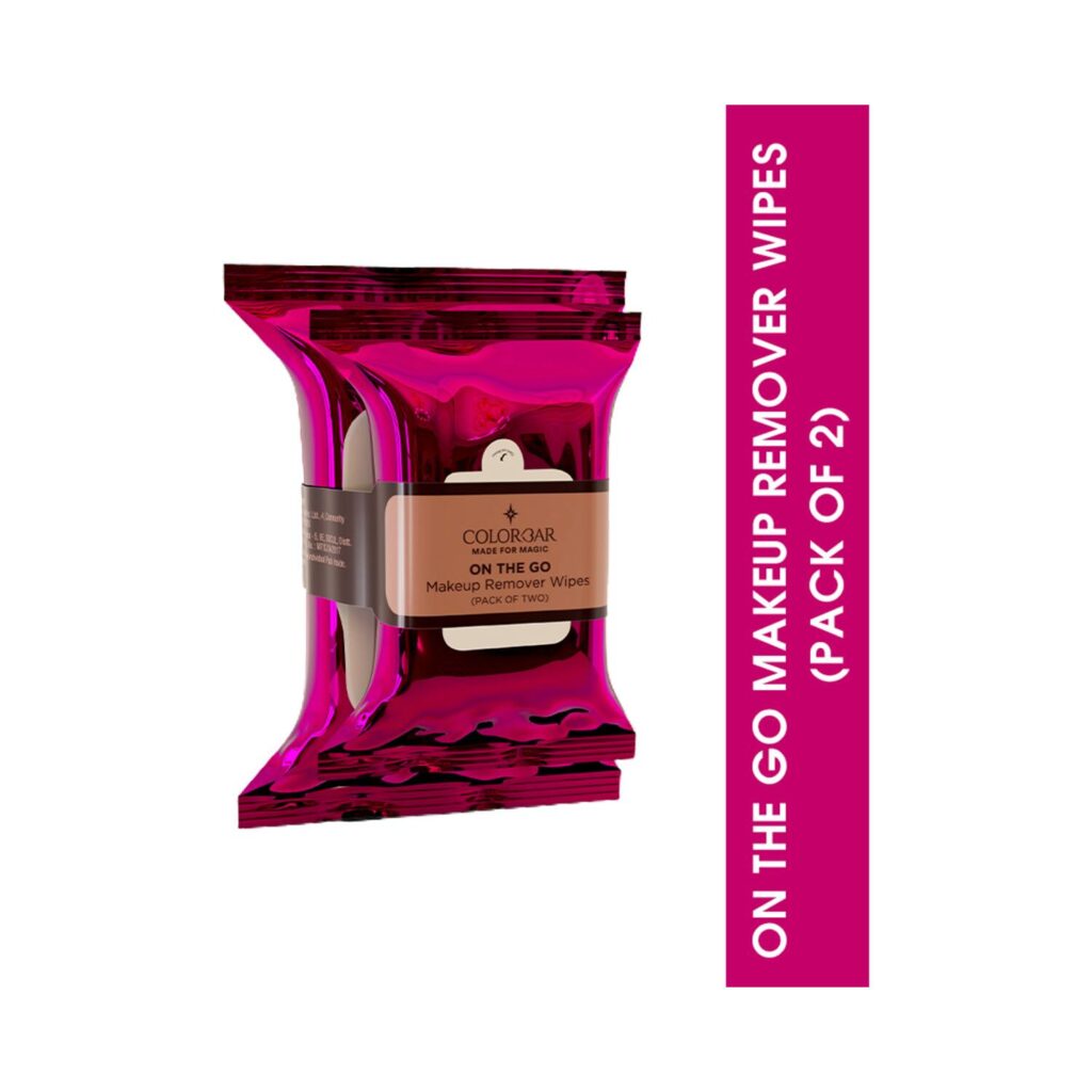 Colorbar On The Go Makeup Remover Wipes (2Pcs) - Colorbar