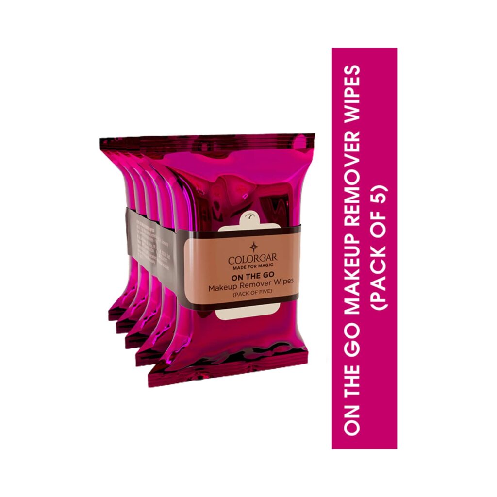 Colorbar On The Go Makeup Remover Wipes (5Pcs) - Colorbar