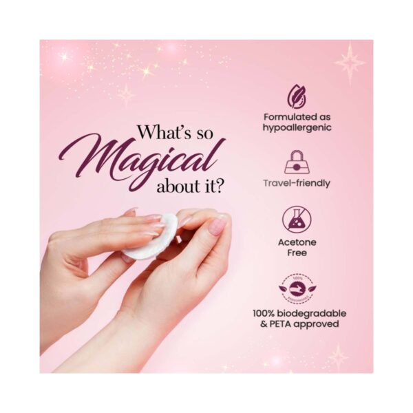 Colorbar On The Go Nail Lacquer Remover Travel Wipes - White (2Pcs) - Colorbar