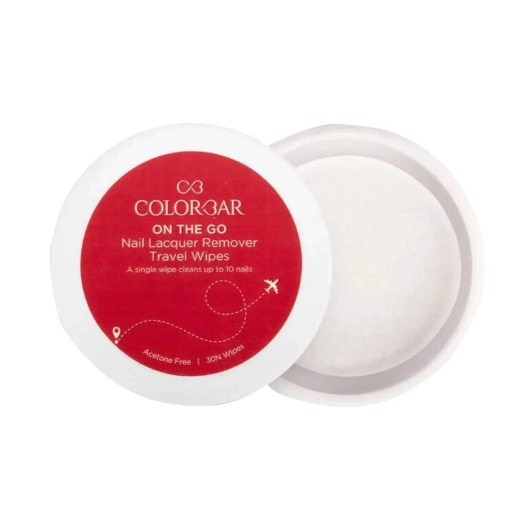 Colorbar On The Go Nail Paint Remover Wipes - Sunshine Rose (30 Pcs) - Colorbar