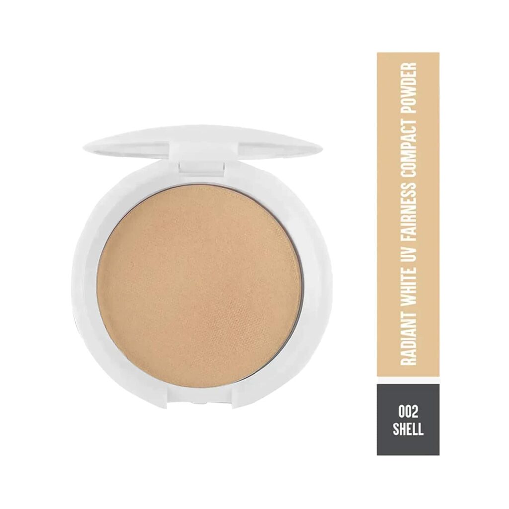 Colorbar Radiant White Uv Fairness Compact Powder - 002 Shell (9gm) - Colorbar