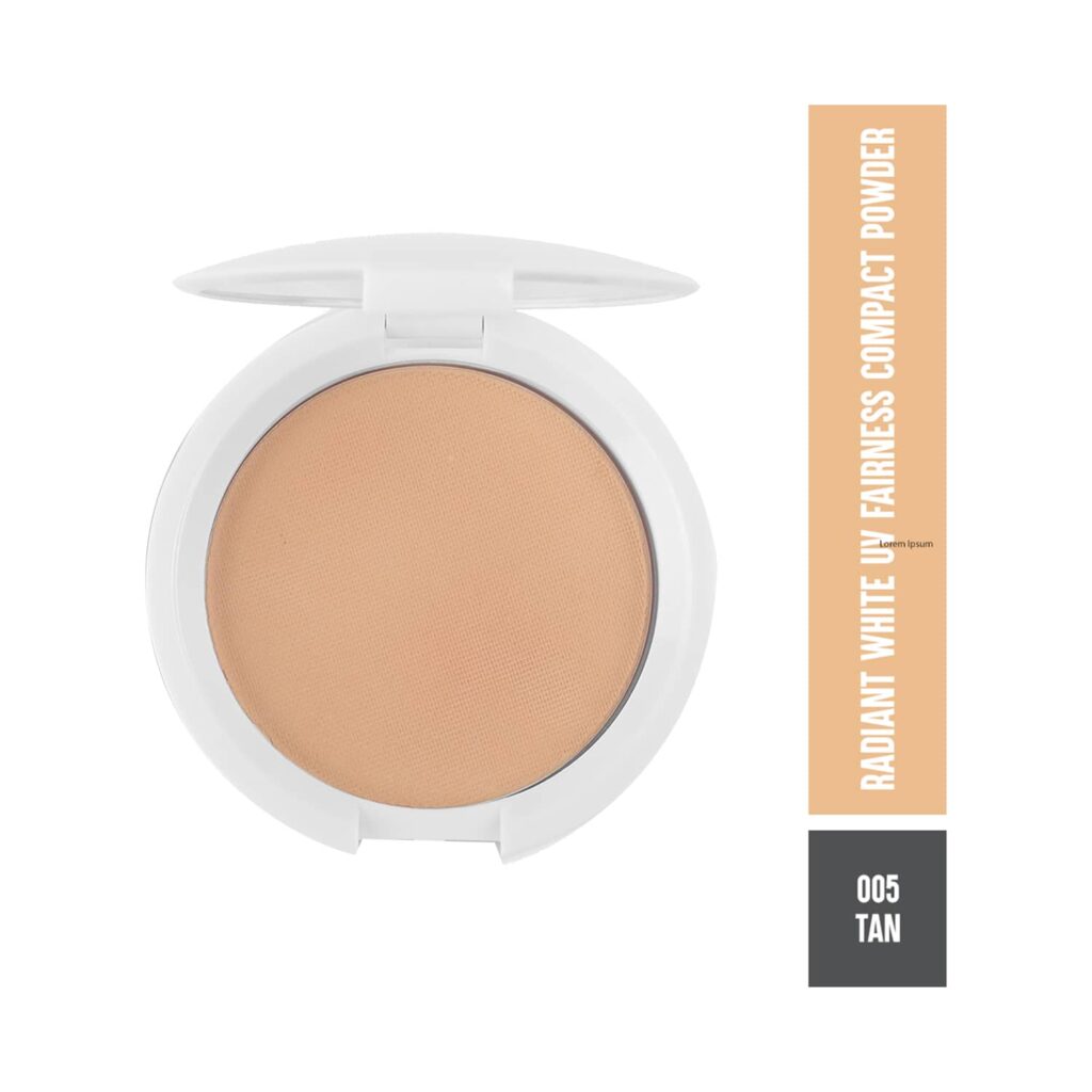 Colorbar Radiant White UV Fairness Compact Powder With SPF 18 - 005 Tan (9g) - Colorbar